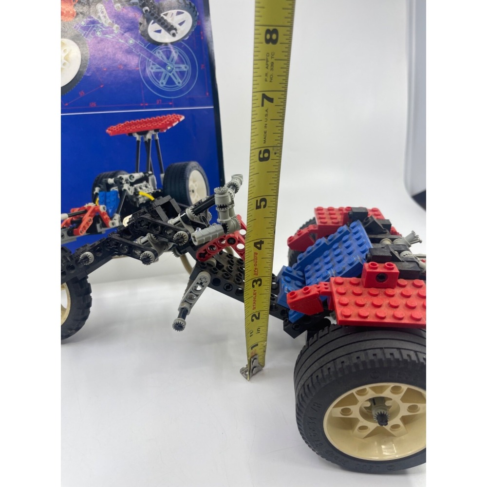 Vintage 1993 LegoTechnique Street Chopper,100% complete,384 pieces,box,instructi - Picture 15 of 16
